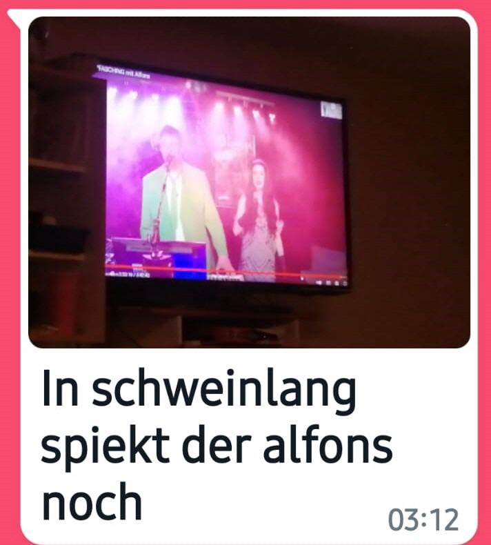 Man achte auf die Uhrzeit....